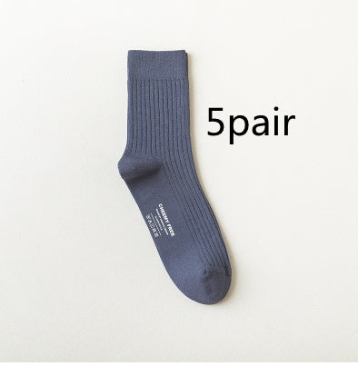Australian Cotton Double Needle Socks Men's Business Socks
