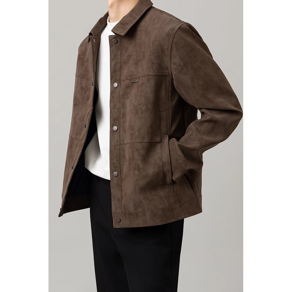 Lightly Mature Short Coat For Men