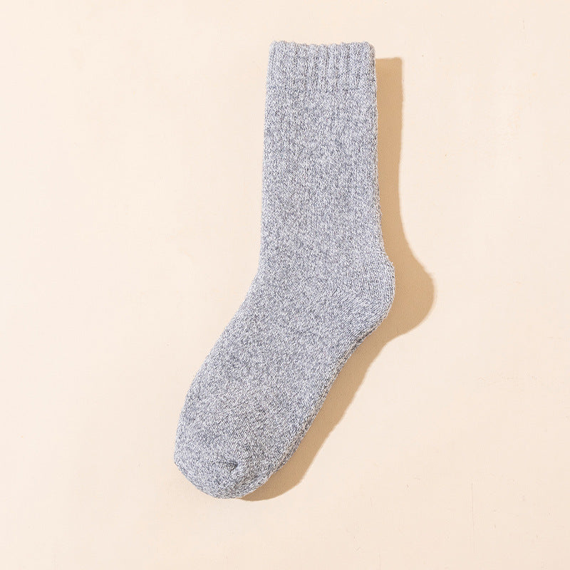 Wool Socks For Men With Thick And Warm Woolen Loops