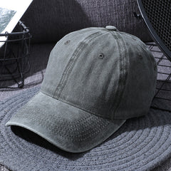 Plain Baseball Cap For Men And Women Outdoor Distressed Sun Hat