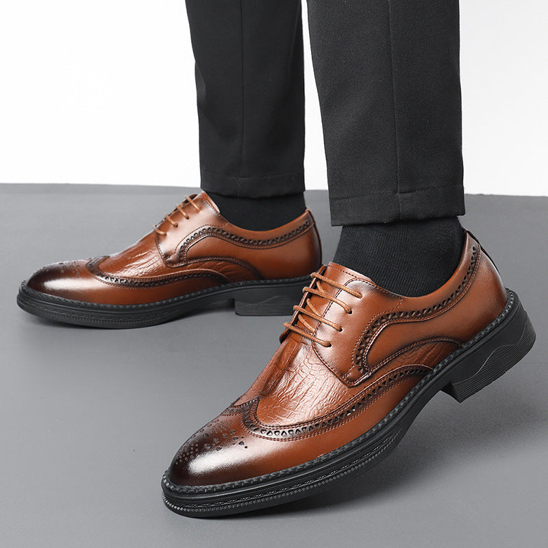 Men's Leather Business Formal Shoes