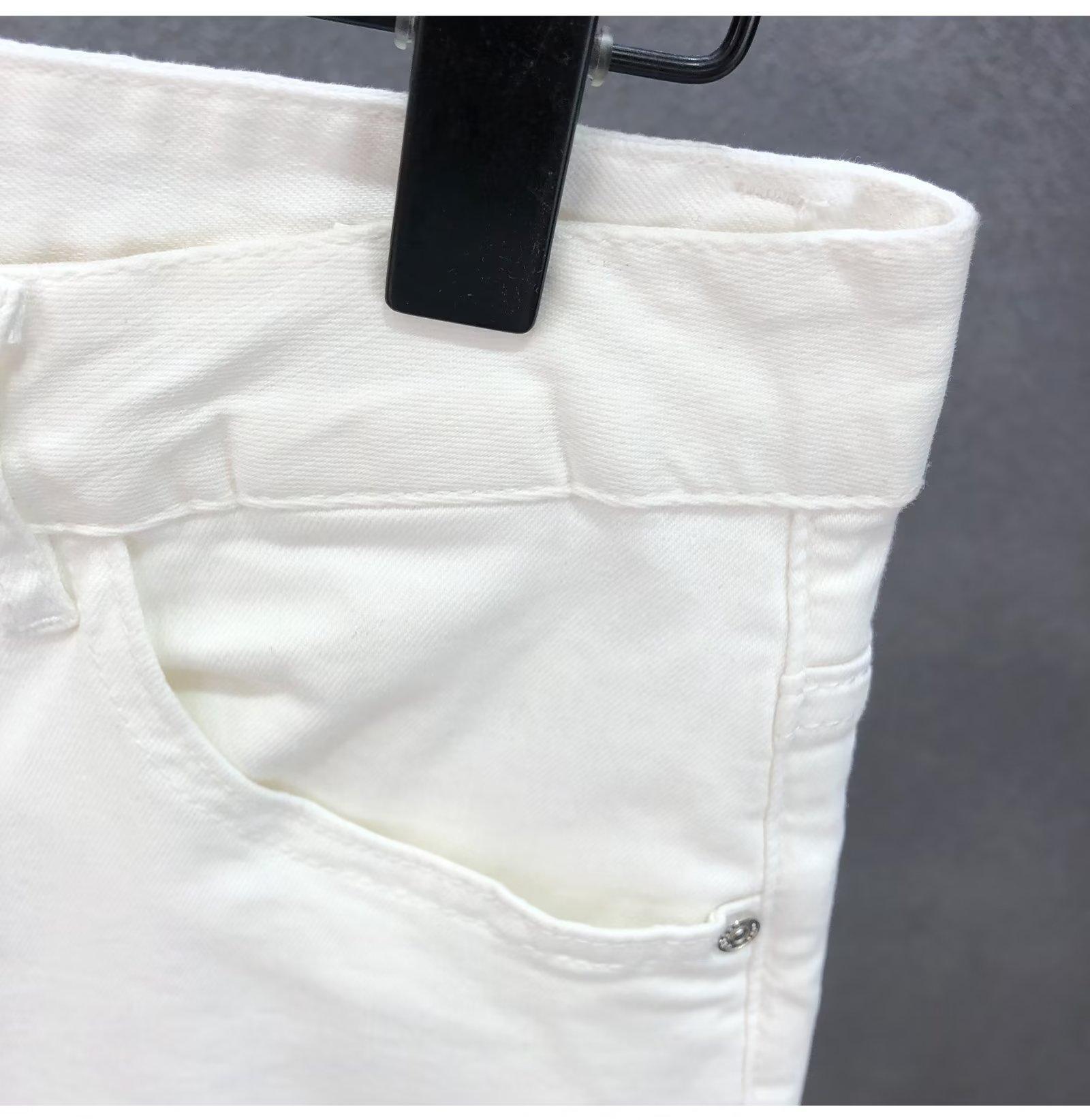 Summer Thin Cropped Denim Shorts For Men