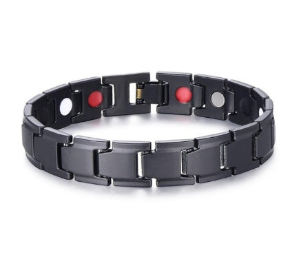 Health Energy 4 In 1 Bracelet Magnetic Titanium Bio Energy Arthritis Twisted Healthy Magnetic Bracelet For Men