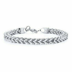 Stylish Stainless Steel Chain Bracelet For Men's Charm