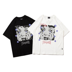 High Street Fashion Brand Half-Sleeved Short T Bottoming Shirt