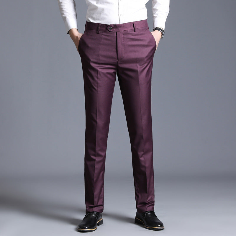 Business straight suit pants
