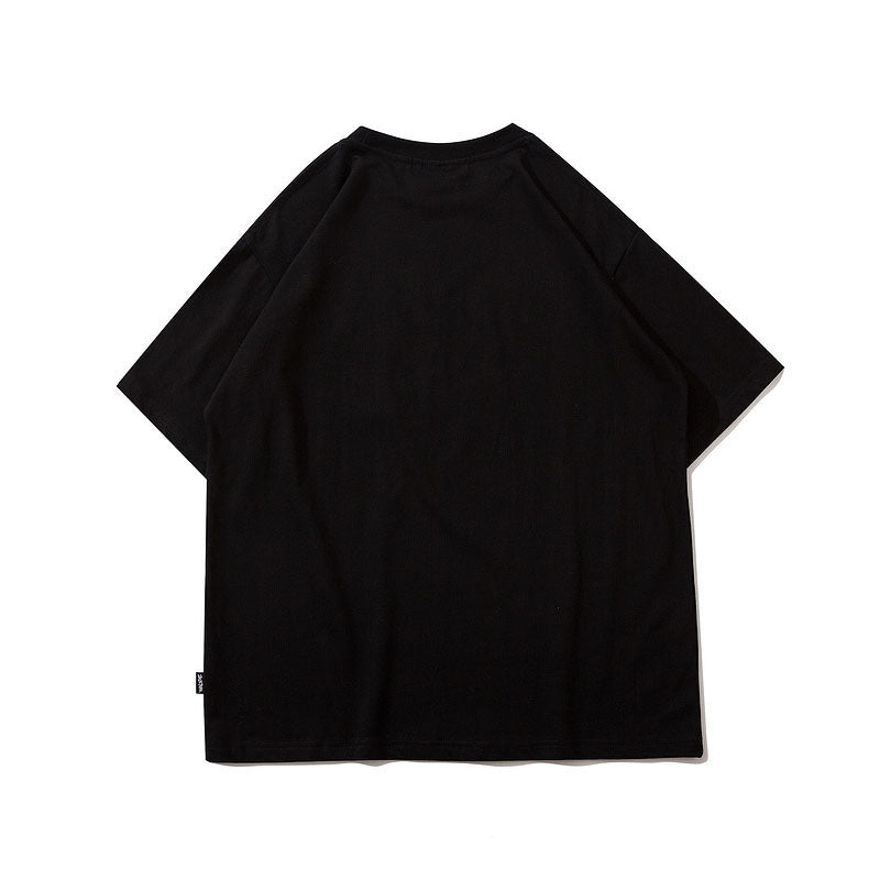 High Street Fashion Brand Half-Sleeved Short T Bottoming Shirt