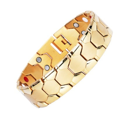 Health Energy 4 In 1 Bracelet Magnetic Titanium Bio Energy Arthritis Twisted Healthy Magnetic Bracelet For Men