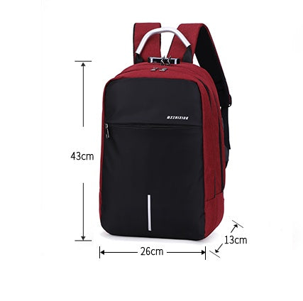 USB Charge Anti Theft Backpack For Men