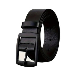 All-matching Men's Belt Pin Buckle Microfiber Eyelet