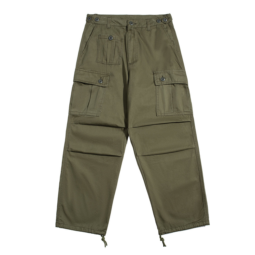 Fashion Pleated Casual Working Pants Men