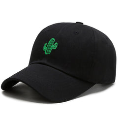 Cactus Embroidery Cartoon Pattern Baseball Cap For Men