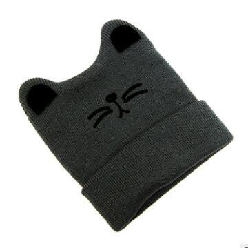 Newborn Baby Knitting Cartoon Child Children Girls Cat Ear Hat Beanie Hat Warm Autumn Winter