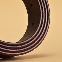 All-Match Belt pure Cowhide Korean Style Simple Pin Buckle Belt