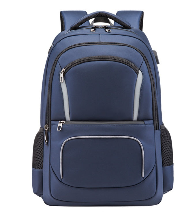 Men's Anti-Theft Waterproof Bag Large Capacity Laptop Usb Business Backpack