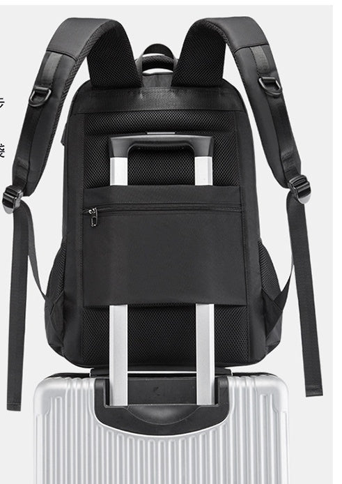 Men's Anti-Theft Waterproof Bag Large Capacity Laptop Usb Business Backpack