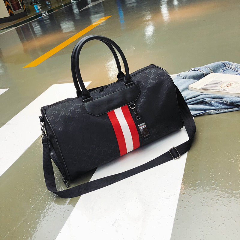 Classic Presbyopic Travel Bag For Men And Women Korean Portable Messenger Luggage Bag