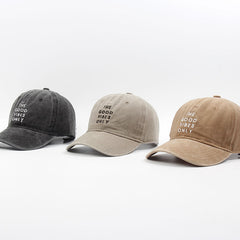 Good Vibes Only Dad Hat – Washed Cotton Baseball Cap