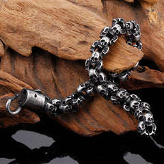 Korean And Japanese Style Skeleton Bracelet For Men