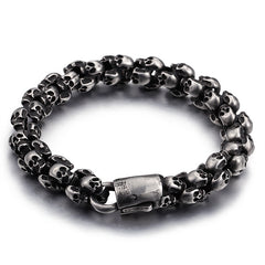 Korean And Japanese Style Skeleton Bracelet For Men
