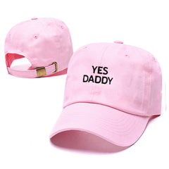 Trendy "YES DADDY" Cap – Fashion Statement Hat for Unisex Style
