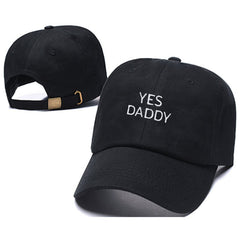 Trendy "YES DADDY" Cap – Fashion Statement Hat for Unisex Style