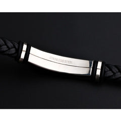 Personalized Jewelry Custom Bracelet For Men PU Leather Bracelet