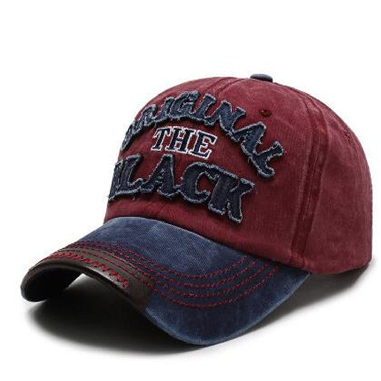 Men's Cotton Letter Baseball Cap