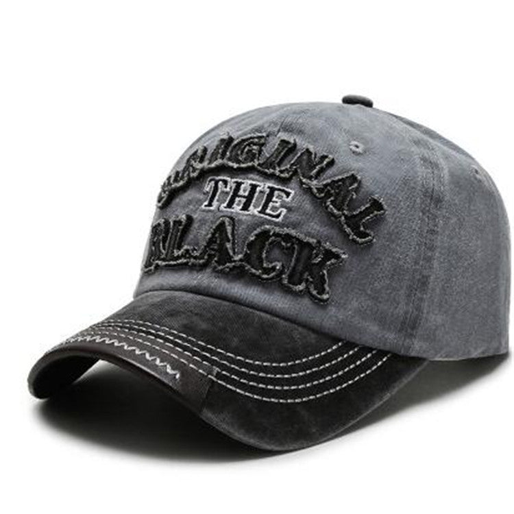 Men's Cotton Letter Baseball Cap