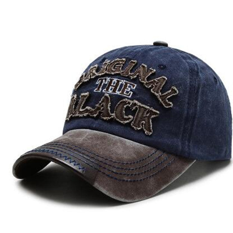 Men's Cotton Letter Baseball Cap