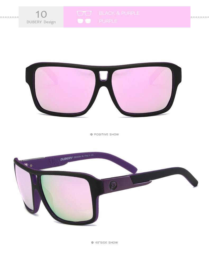 Sports Riding Polarized Sunglasses Large Frame Outdoor For Men