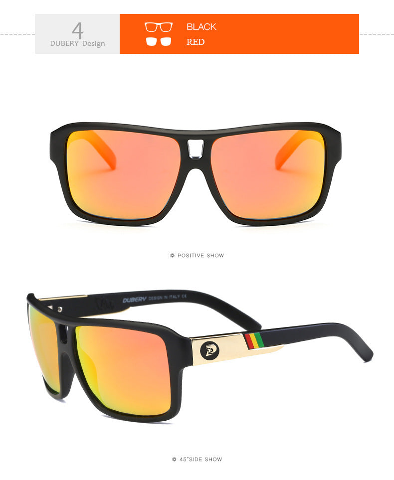 Sports Riding Polarized Sunglasses Large Frame Outdoor For Men