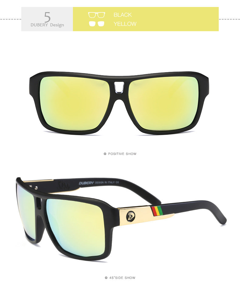 Sports Riding Polarized Sunglasses Large Frame Outdoor For Men