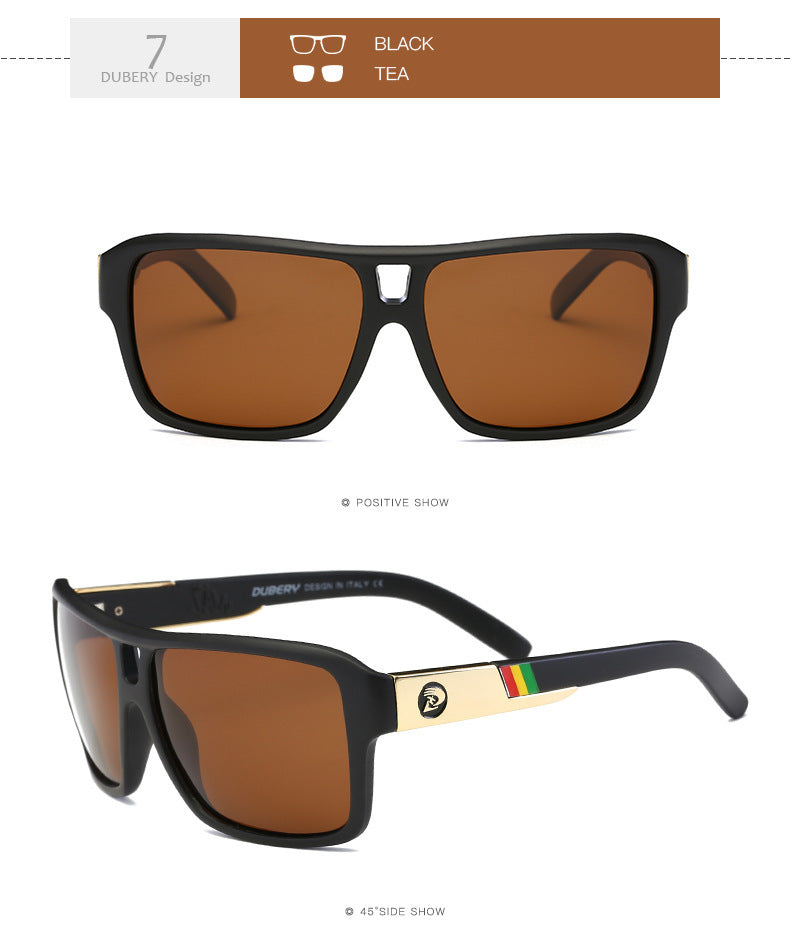 Sports Riding Polarized Sunglasses Large Frame Outdoor For Men