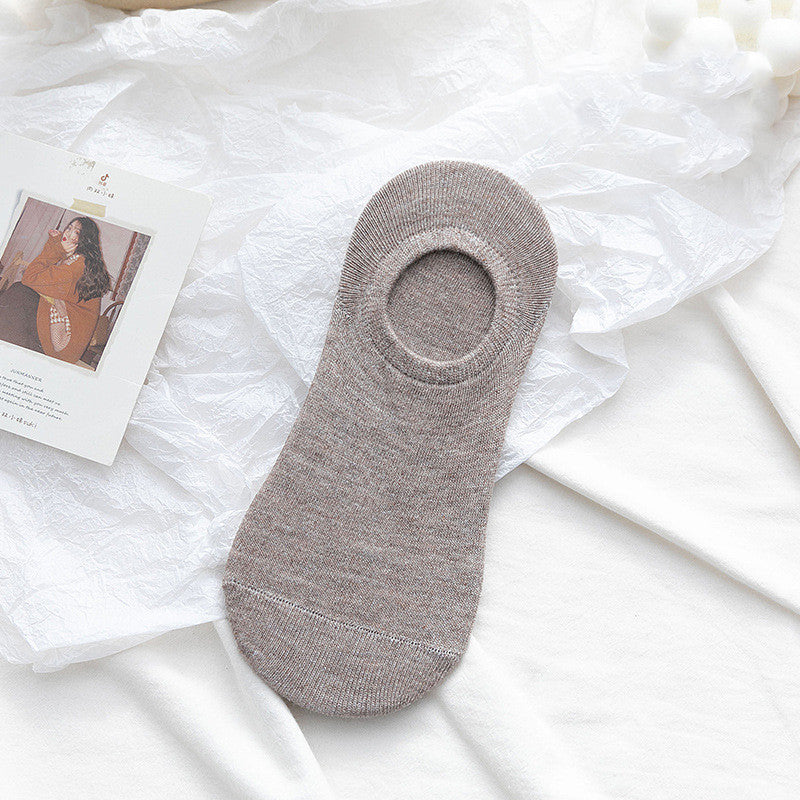Men's Anti-Friction Absorbent Toe Socks Spring Invisible Socks
