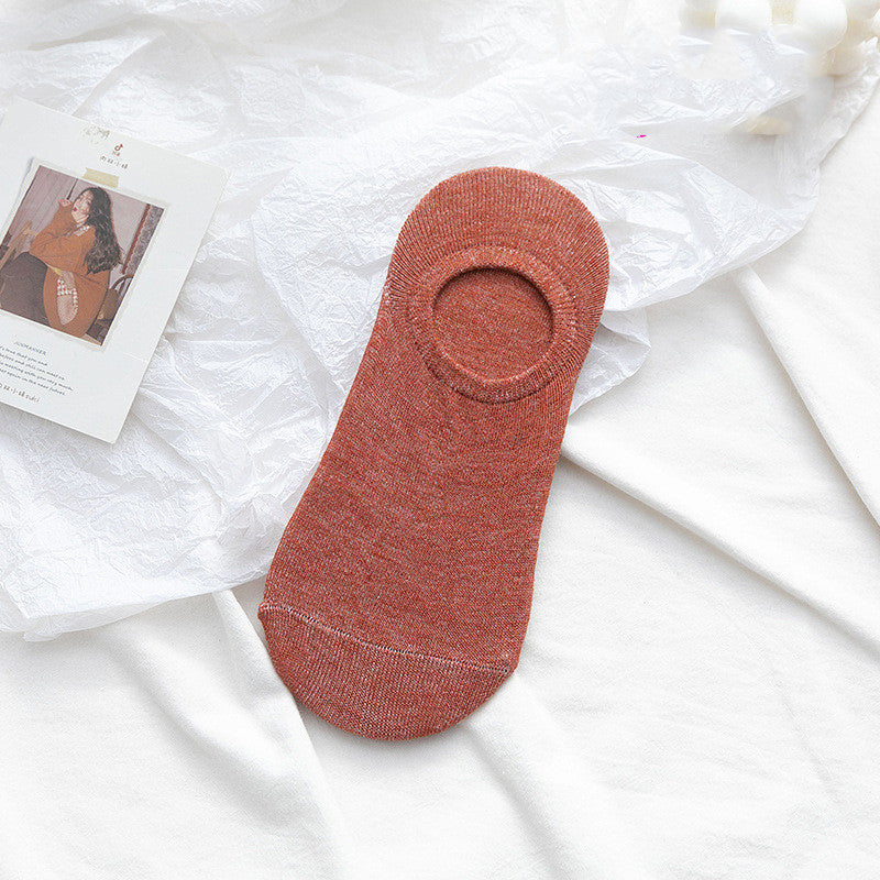 Men's Anti-Friction Absorbent Toe Socks Spring Invisible Socks