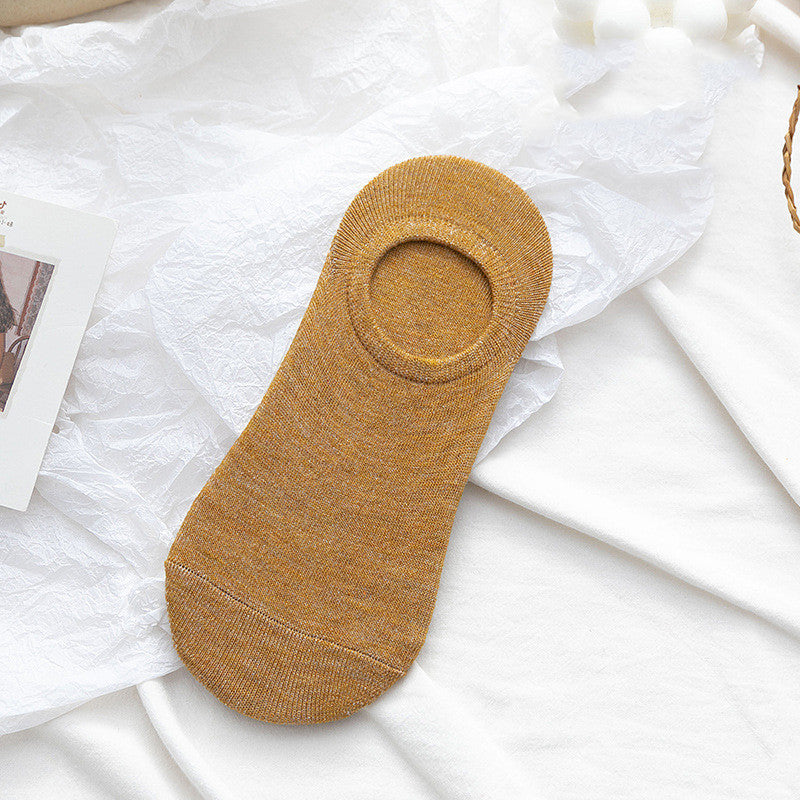 Men's Anti-Friction Absorbent Toe Socks Spring Invisible Socks