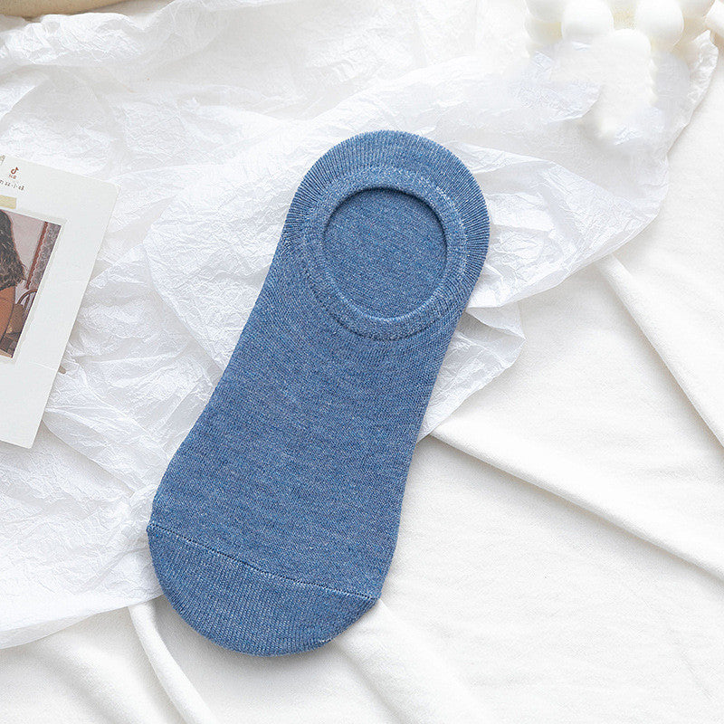 Men's Anti-Friction Absorbent Toe Socks Spring Invisible Socks