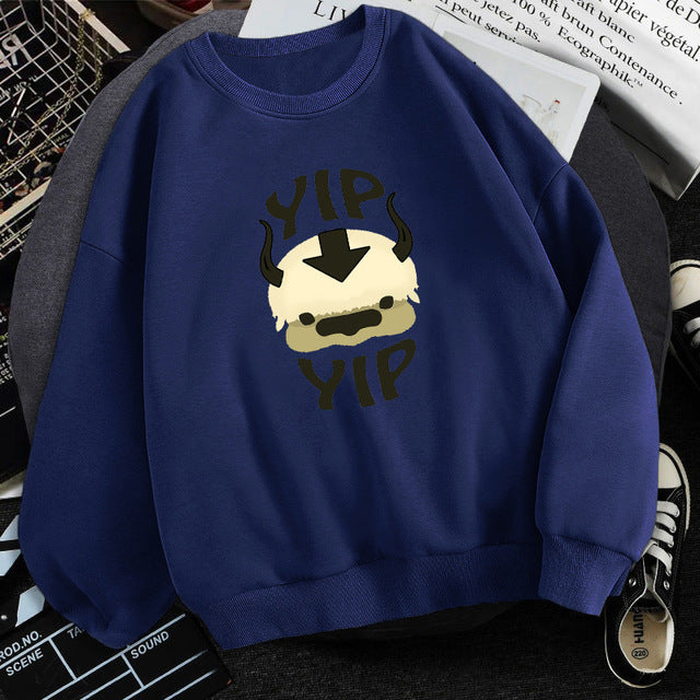 Men's New Fleece Sweatshirts Avatar: The Last Airbender