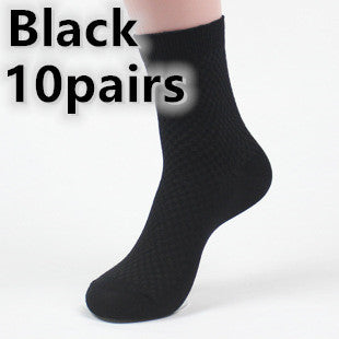 Men's New Business Bamboo Fiber Socks