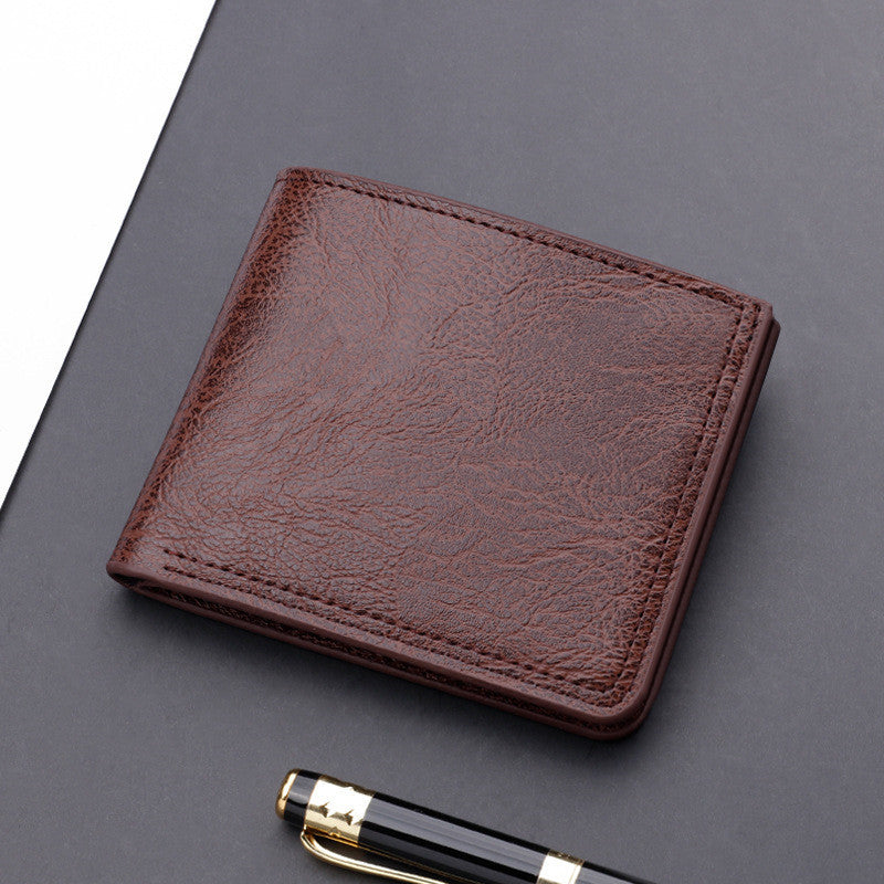 Men's Retro Buckle Pocket Wallet