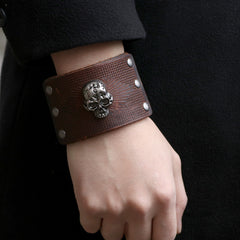 New Leather Cowhide Bracelet For Men