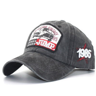 Vintage Embroidered Baseball Cap – Casual Streetwear