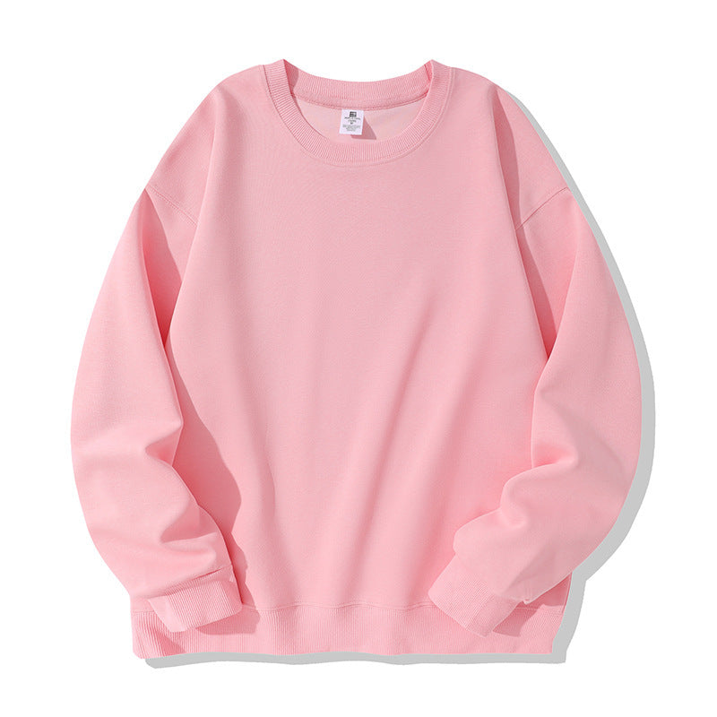 Autumn And Winter American Retro Composite Crew Neck Pullover Sweatshirt Men