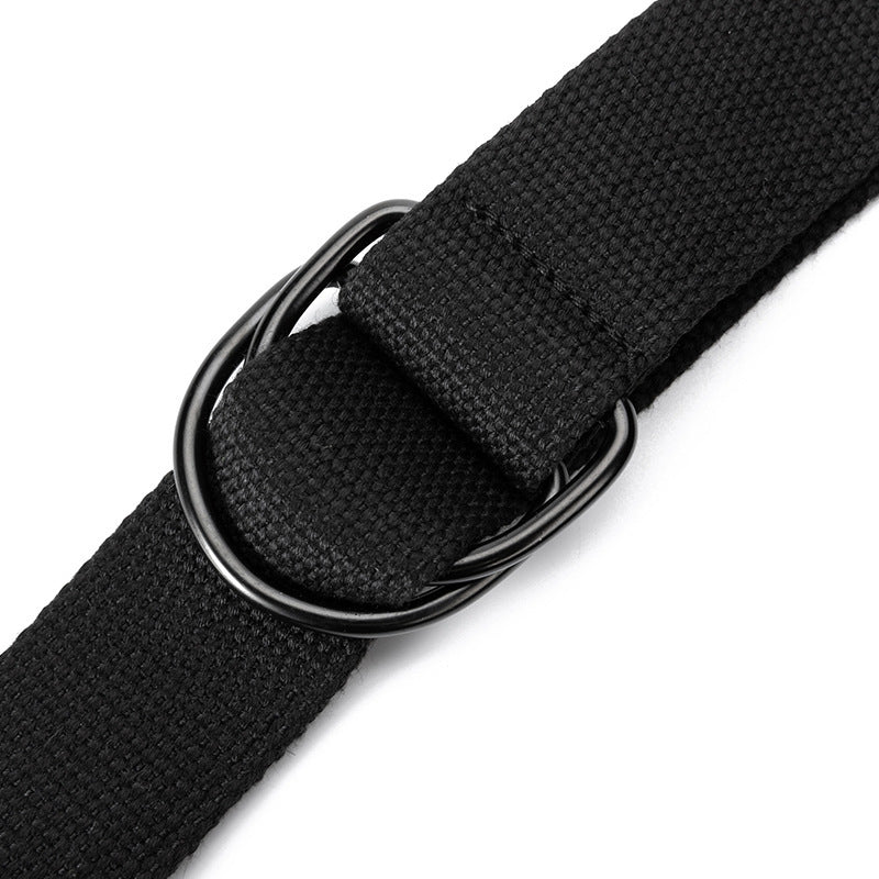 Double Ring Buckle Belt For Men