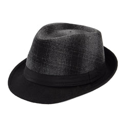 Autumn And Spring Men's Woolen Top Hat