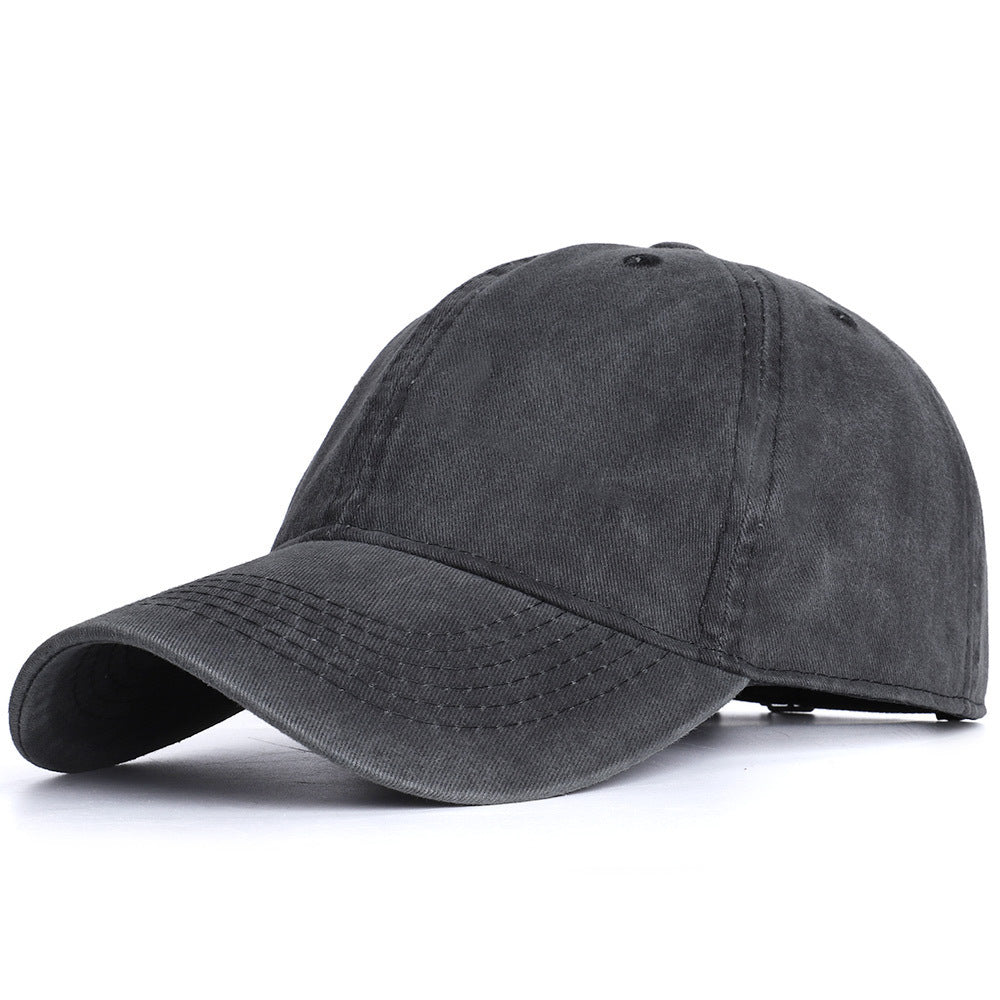 Plain Baseball Cap For Men And Women Outdoor Distressed Sun Hat