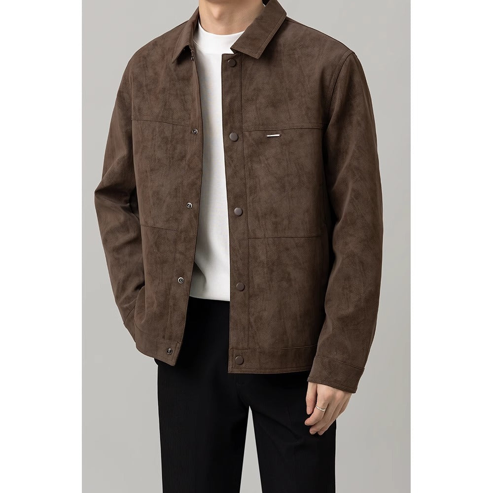Lightly Mature Short Coat For Men