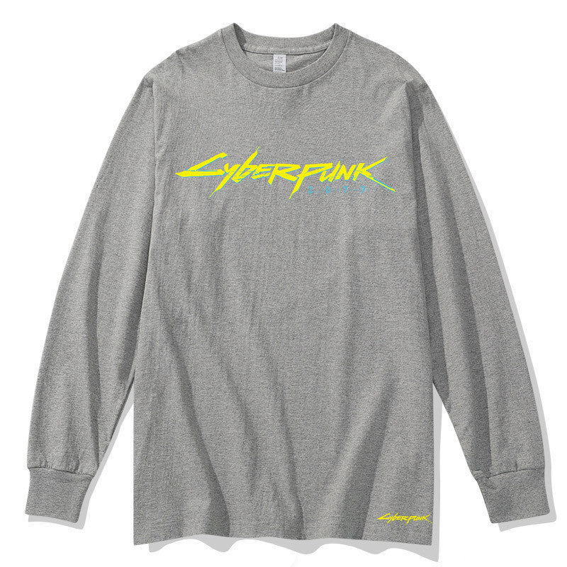 Autumn Long Sleeved T Shirt Cyberpunk 2077 Game