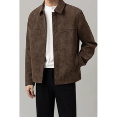 Lightly Mature Short Coat For Men